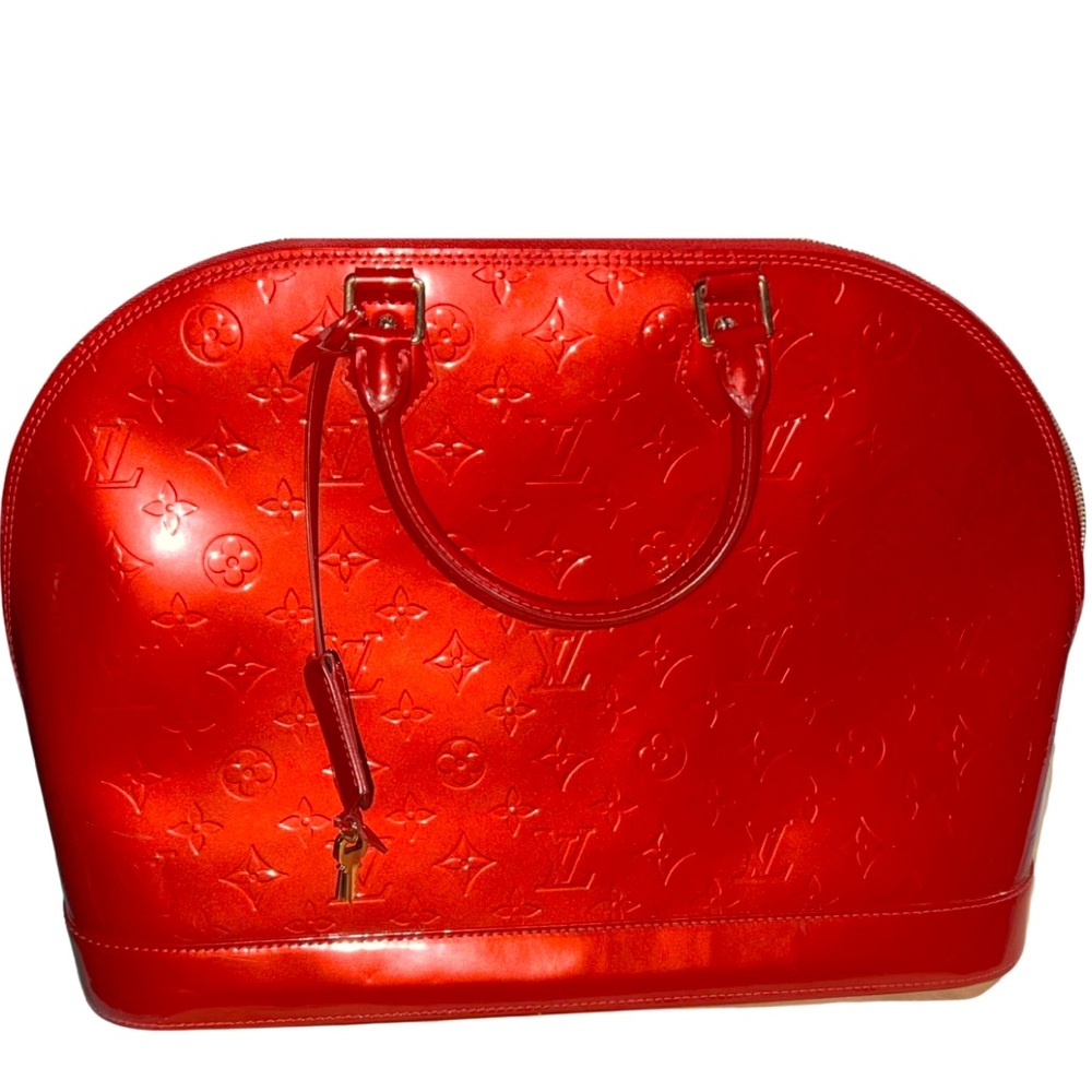 Louis Vuitton Red Tote Bag